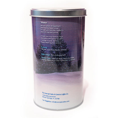 Strangeling OFFICIAL Private Label Coffee: 'Winter' (16oz) Collectible Tin