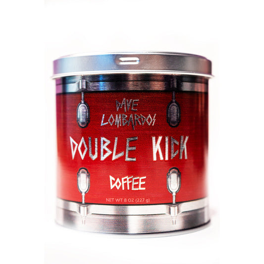 Dave Lombardo's OFFICIAL 'Double Kick' Drum Tin (8oz): Signature Tom Edition