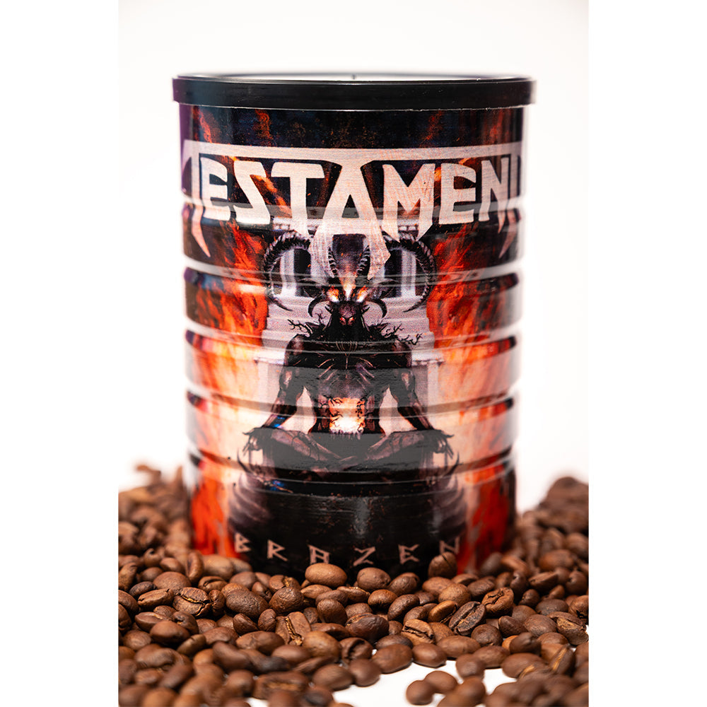 OFFICIAL Testament 'Brazen' Coffee Tour Tin (12oz)