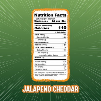 Jalapeño Cheddar Puffs Single Serving - 8-Pack Box