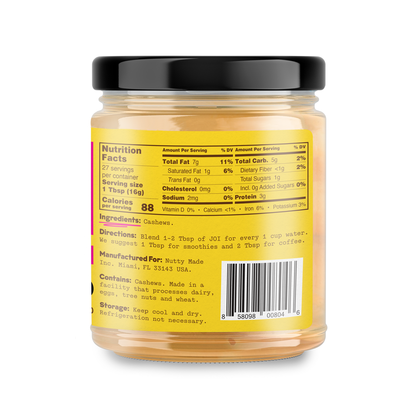 Cashew Milk Base 4-Pack by JOI