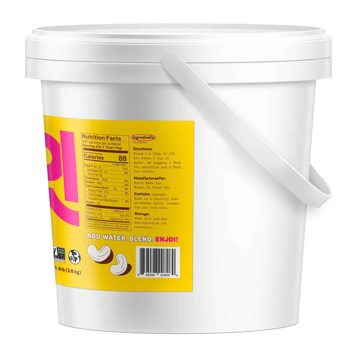 Cashew Milk Base - Bulk by JOI