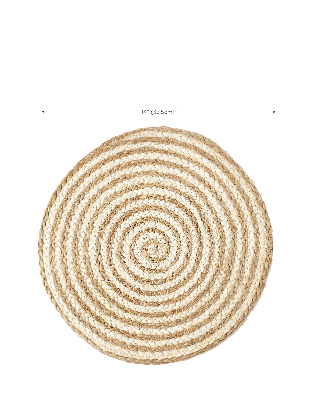 KORISSA Kata Spiral Placemat - Natural (Set of 4)