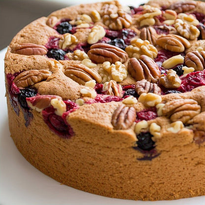 Andy Anand Guilt-Free Luxury: Keto Sugar Free Fruit Cake with Rich Truffles Perfect Bakery Dessert For Diabetic, Birthday Cake (2.8 lbs)