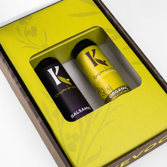 Gift Box - Organic EVOO & Vinegar
