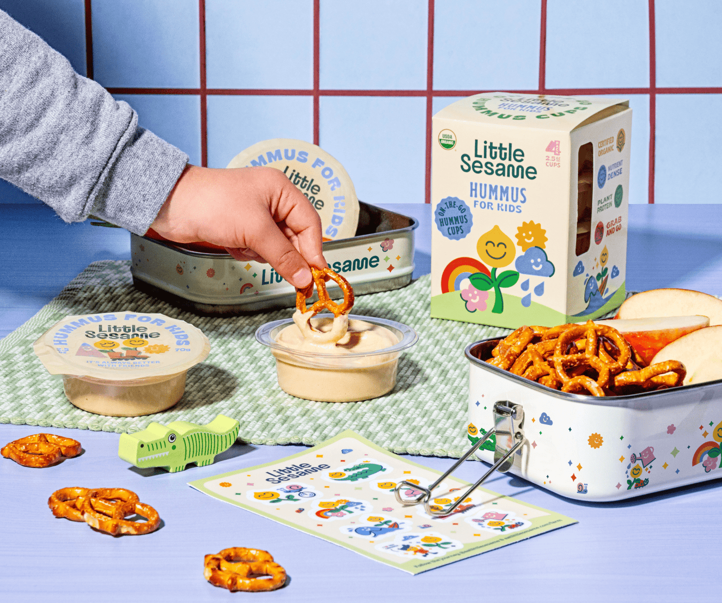 Little Sesame Hummus for Kids Pack