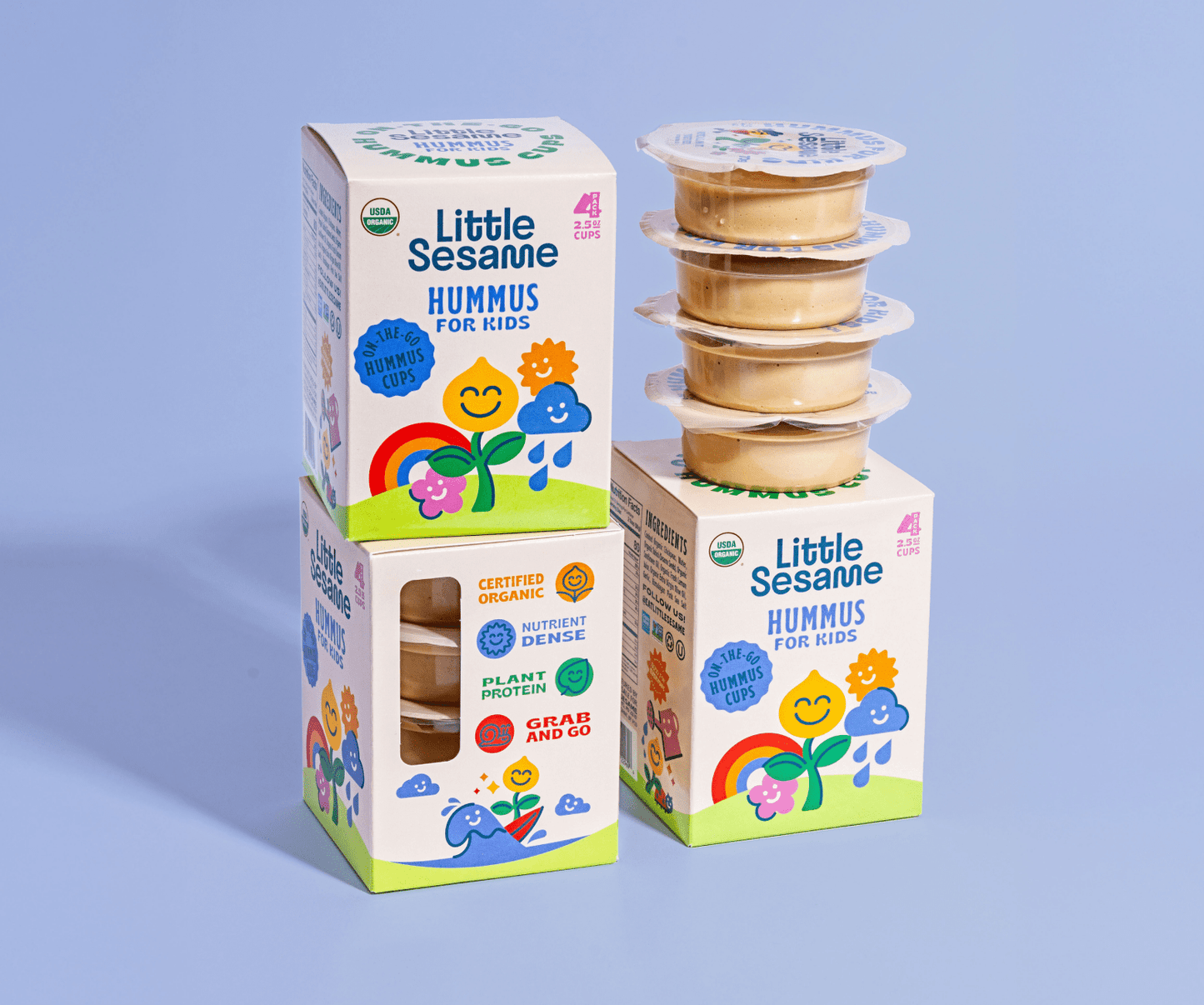 Little Sesame Hummus for Kids Pack