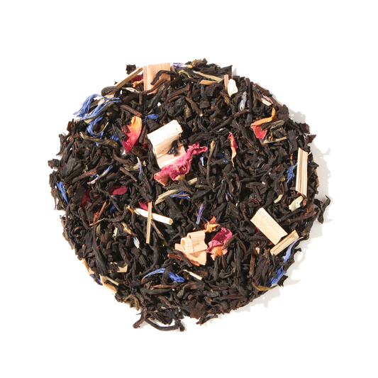 Plum Deluxe Tea Kitchen Table Blend Black-Green Tea (with Secret Citrus Mix)