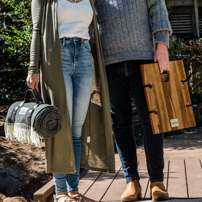 Komorebi Herringbone Picnic Blanket