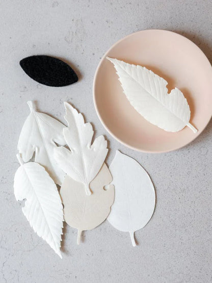 HA KO Paper Incense - Wooden Box Set of 6 With Incense Mat and Dish