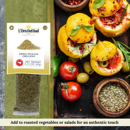 L’Oro Del Sud, Ground Sicilian Oregano, 2.11 oz (60 g)