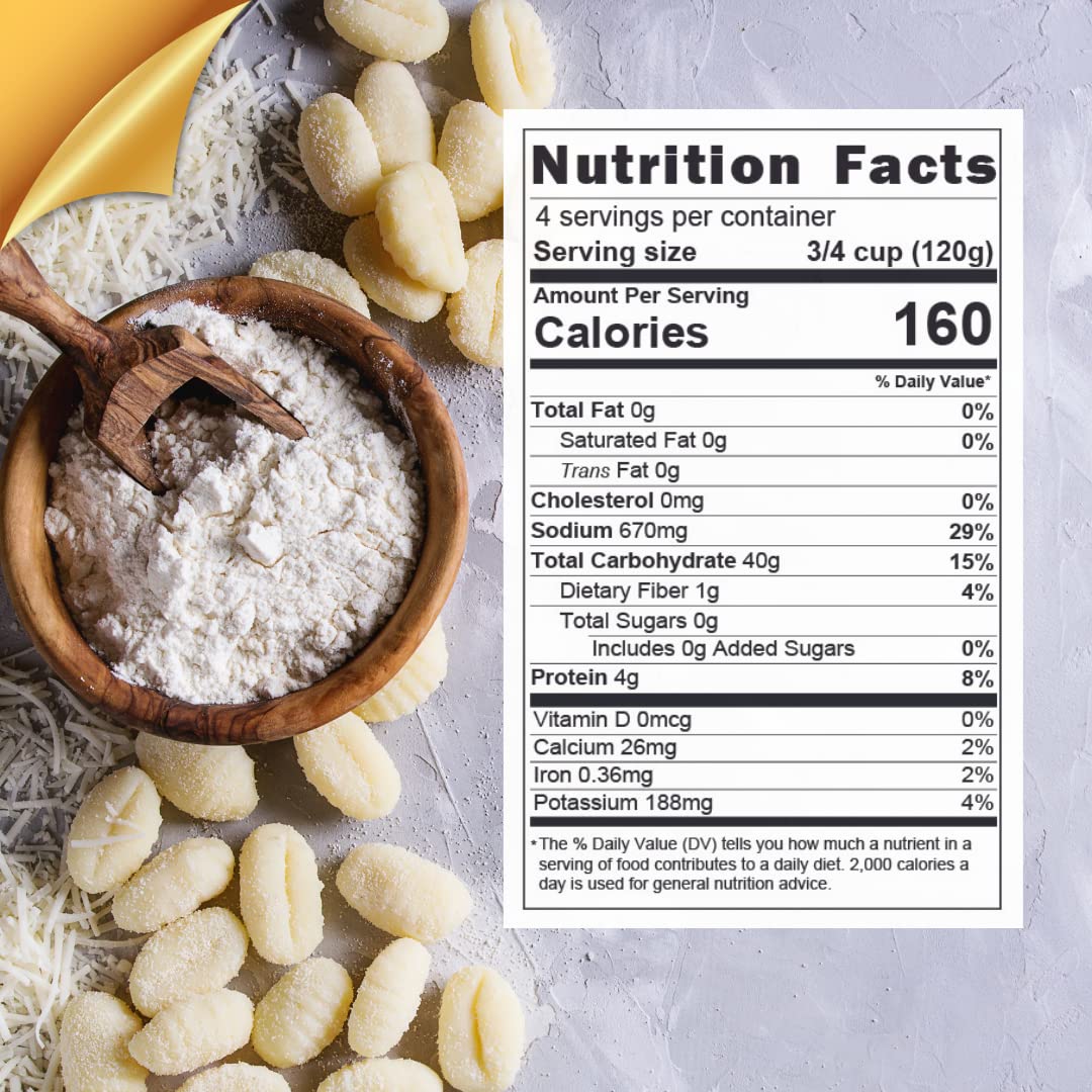 L'Oro Del Sud, Gluten-Free Potato Gnocchi, 12 Pack x 1 lb