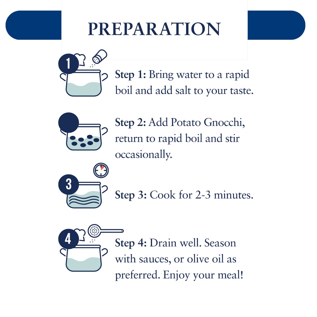 L'Oro Del Sud, Gluten-Free Potato Gnocchi, 12 Pack x 1 lb