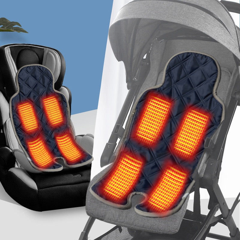 LITEGUEST USB Heated Stroller Seat Pad – Winter Baby Seat Warmer