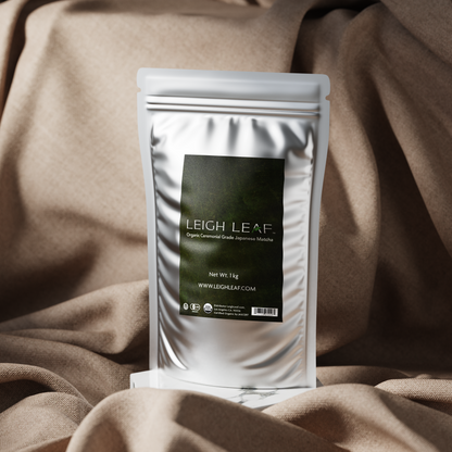 Premium Matcha For Cafes - Organic Ceremonial Grade Japanese Matcha 1Kg Bag