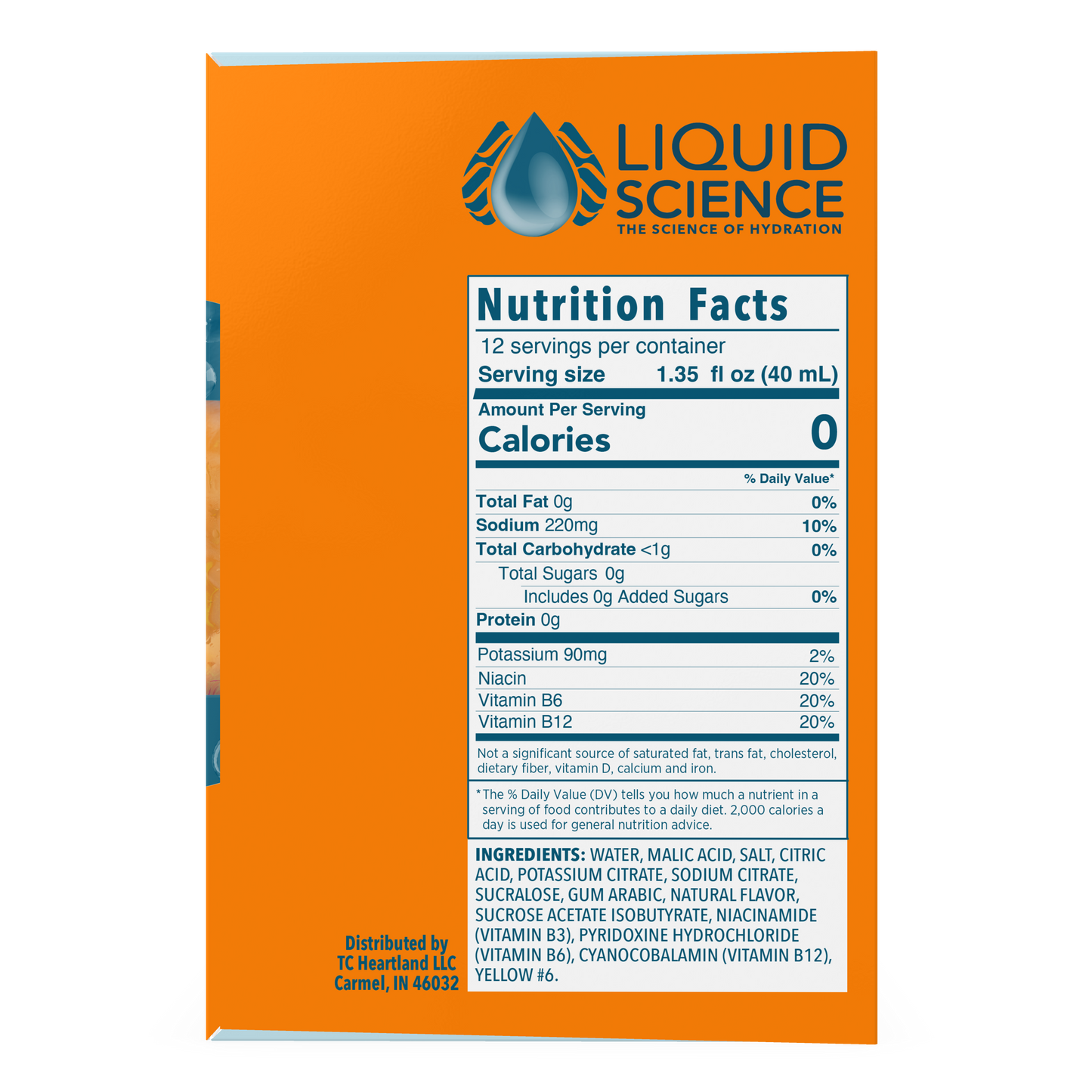 Liquid Science Orange Hydration Pods