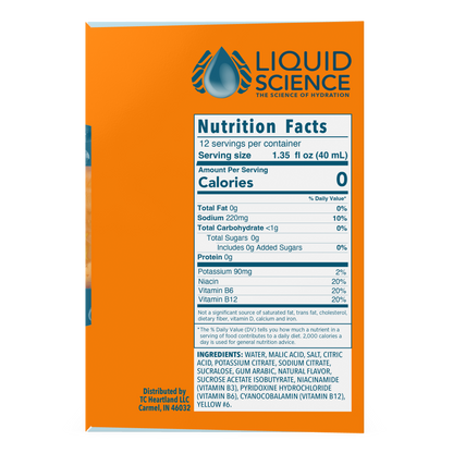 Liquid Science Orange Hydration Pods
