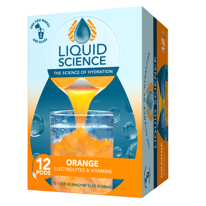 Liquid Science Orange Hydration Pods
