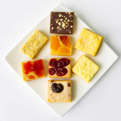 Andy Anand Luxury Italian Nougat Brittle 22 Pieces – Almond, Pistachio, Cherry, Citrus, Imported European Nougat - A Delicious and Traditional Treat - 7 Oz