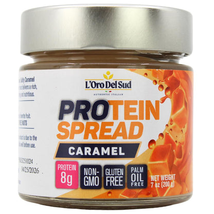 L'Oro Del Sud, Caramel Protein Spread, 7 oz (200g)