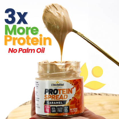 L'Oro Del Sud, Caramel Protein Spread, 7 oz (200g)