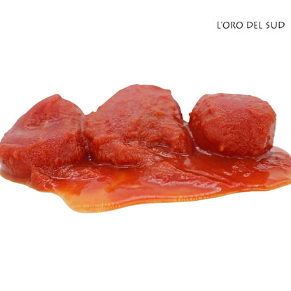 L'Oro Del Sud, Whole Plum Tomatoes with Basil, 6.10 lb