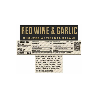 Red Wine & Garlic
