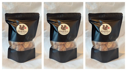 Freeze-Dried Chocolate Caramel Puffs