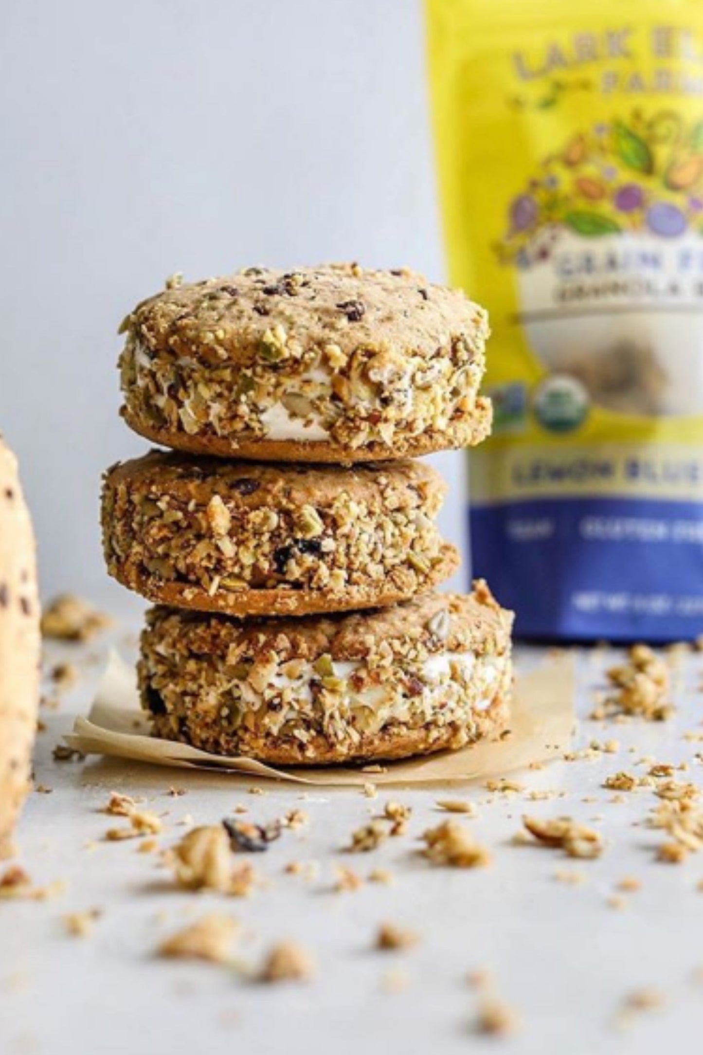 Lemon Blueberry Sprouted Granola