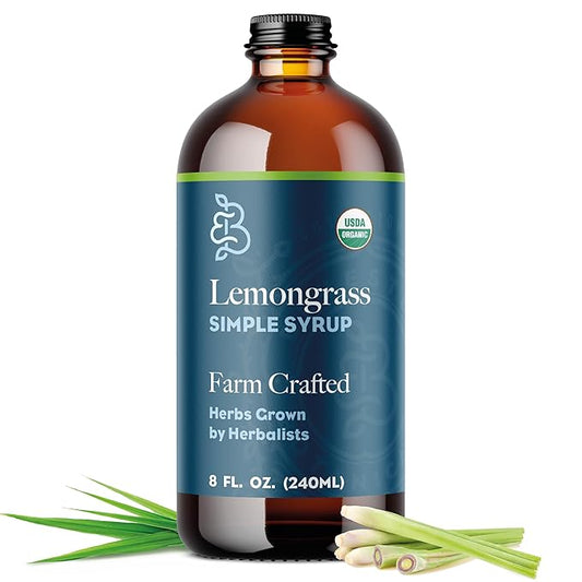 Lemongrass Simple Syrup - Organic