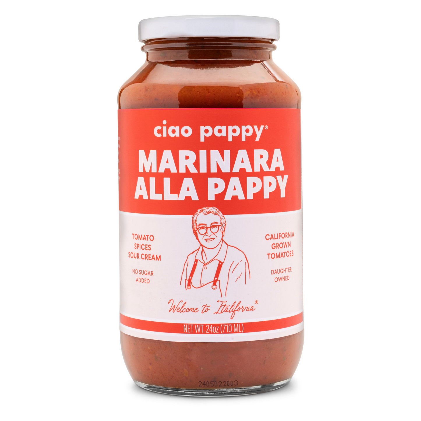 Ciao Pappy Marinara alla Pappy bottle - 12 bottles case