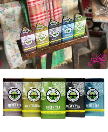 Sarilla Organic Green Tea Loose: Tins and Bulk