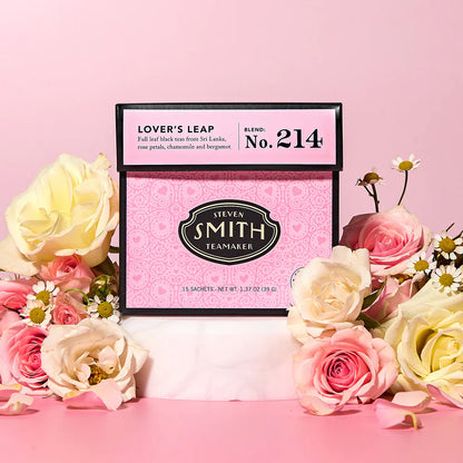 SMITH TEAMAKER - LOVER'S LEAP SEASONAL BLACK TEA BLEND NO. 2/14 (15 TEA BAGS, 1.37 OZ)