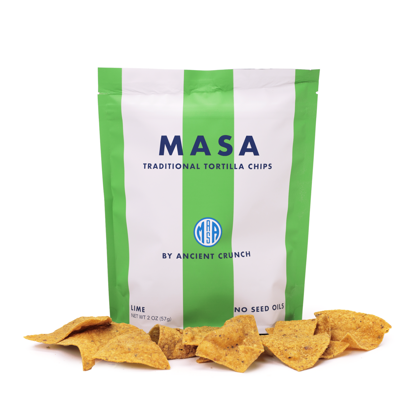 MASA Tortilla Chips Lime Bag - 5 oz