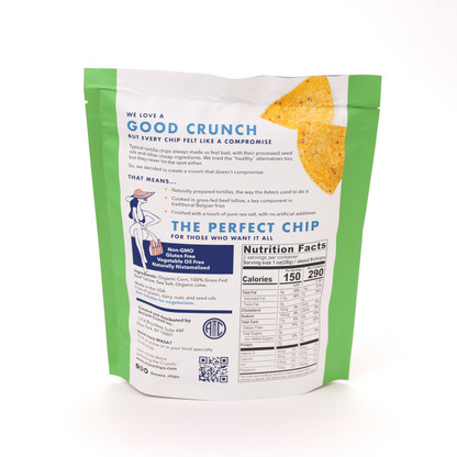 MASA Tortilla Chips Lime Bag - 5 oz