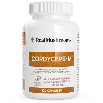Organic Cordyceps Extract Capsules by Real Mushrooms