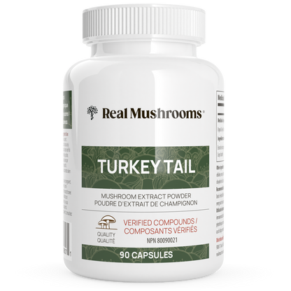 Turkey Tail Mushroom Capsules by Real Mushrooms