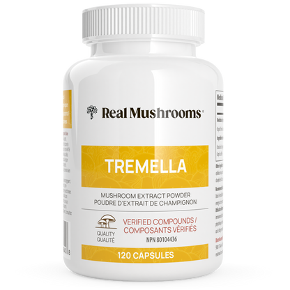 Organic Tremella Extract Capsules by Real Mushrooms