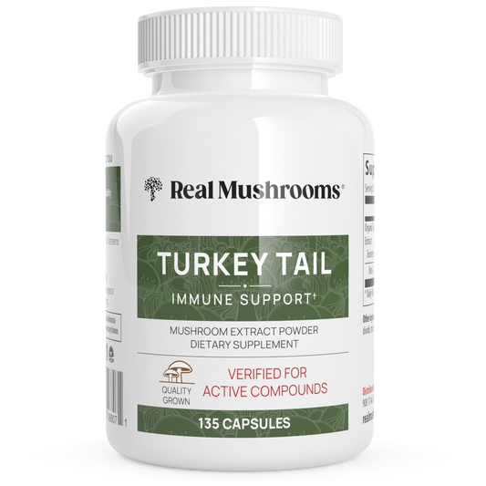 Turkey Tail Mushroom Capsules by Real Mushrooms