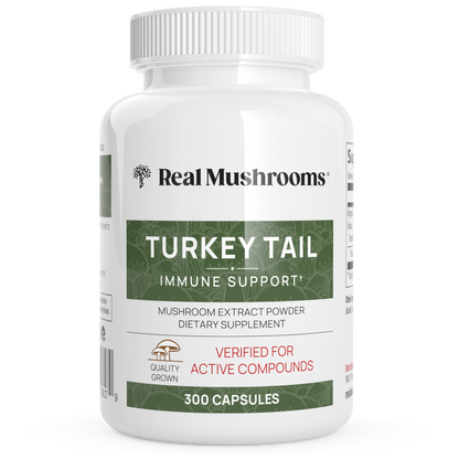 Turkey Tail Mushroom Capsules by Real Mushrooms