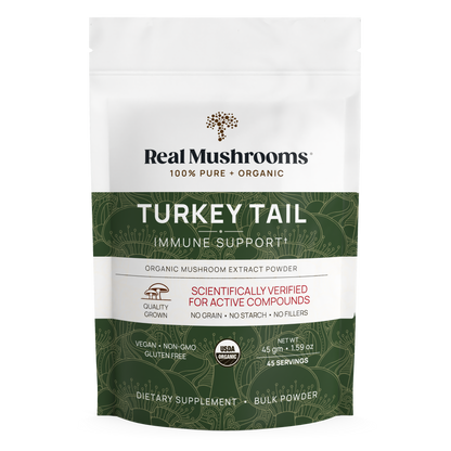 Turkey Tail Extract - Bulk Powder by Real Mushrooms