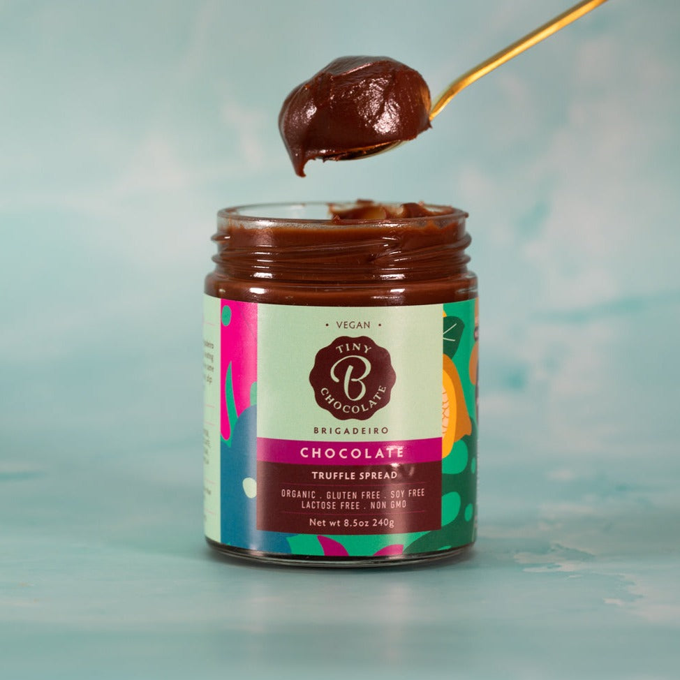 Vegan Dark Chocolate Brigadeiro Spread