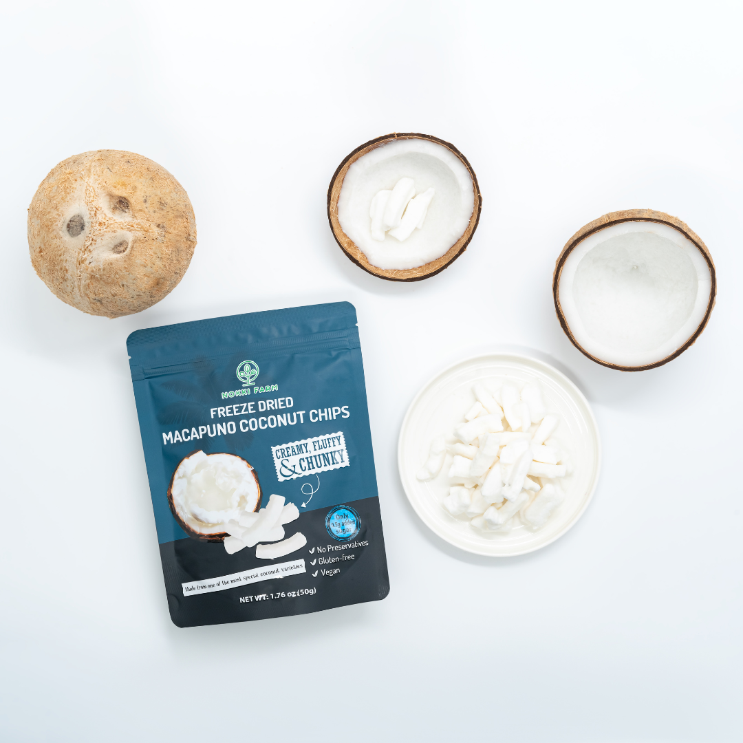 Freeze-Dried Macapuno Coconut Chips