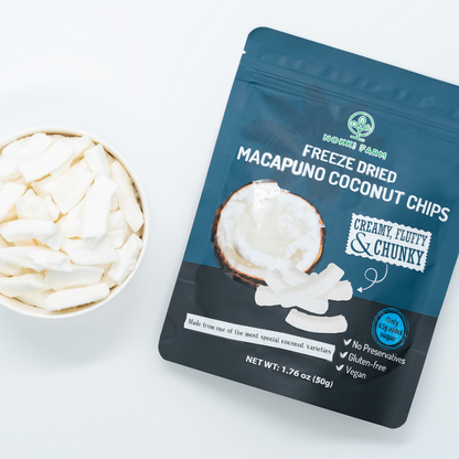 Freeze-Dried Macapuno Coconut Chips