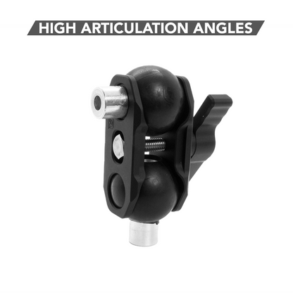 Mach 125 Arm - Short Machined Aluminum 1" Ball Mount Arm