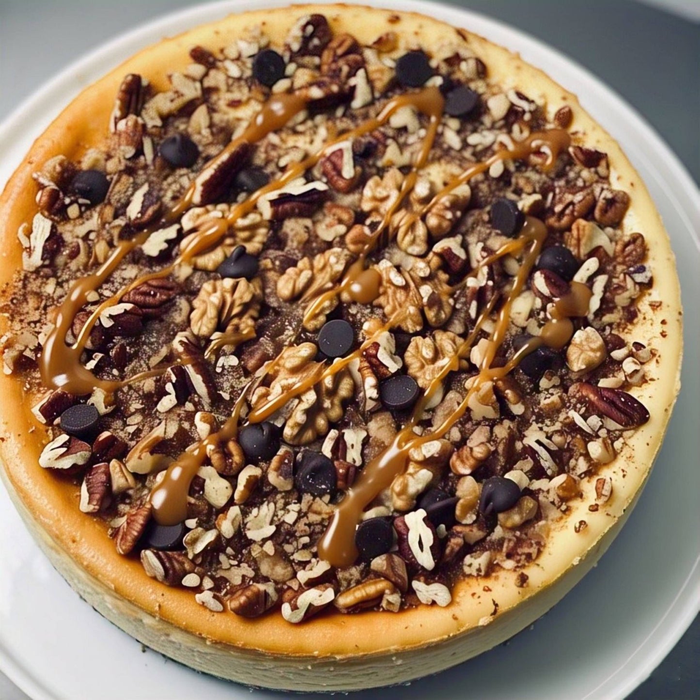 Andy Anand Sugar-Free Turtle Cheesecake near me 9" | Diabetic-Friendly, Creamy & Delicious with Real California Cream Cheese | Handmade & Natural Ingredients