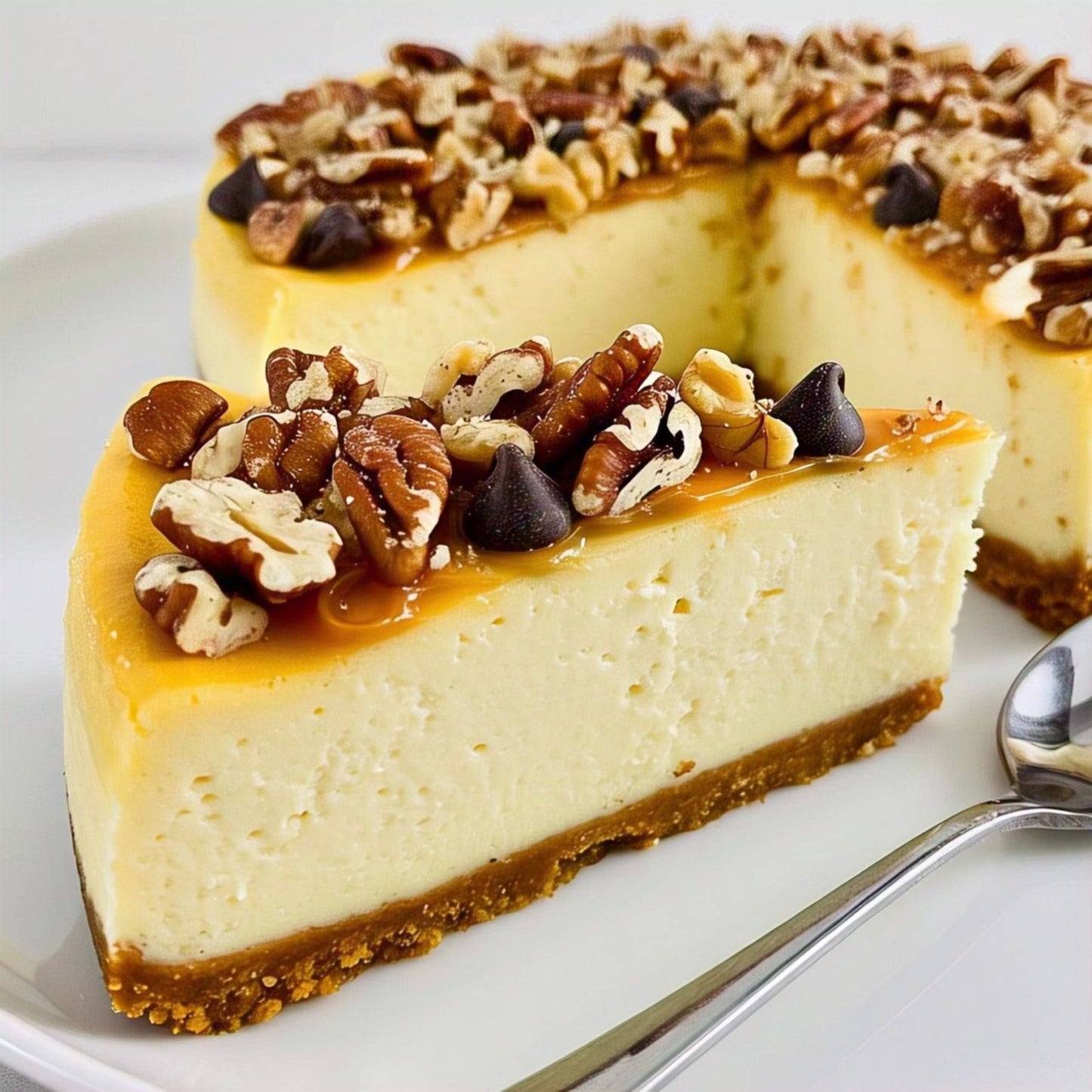 Andy Anand Sugar-Free Turtle Cheesecake near me 9" | Diabetic-Friendly, Creamy & Delicious with Real California Cream Cheese | Handmade & Natural Ingredients