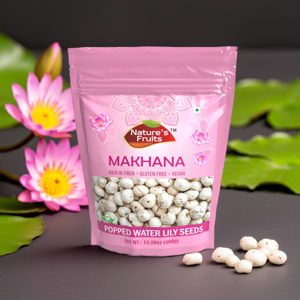 Makhana (Popped Water Lily Seeds)