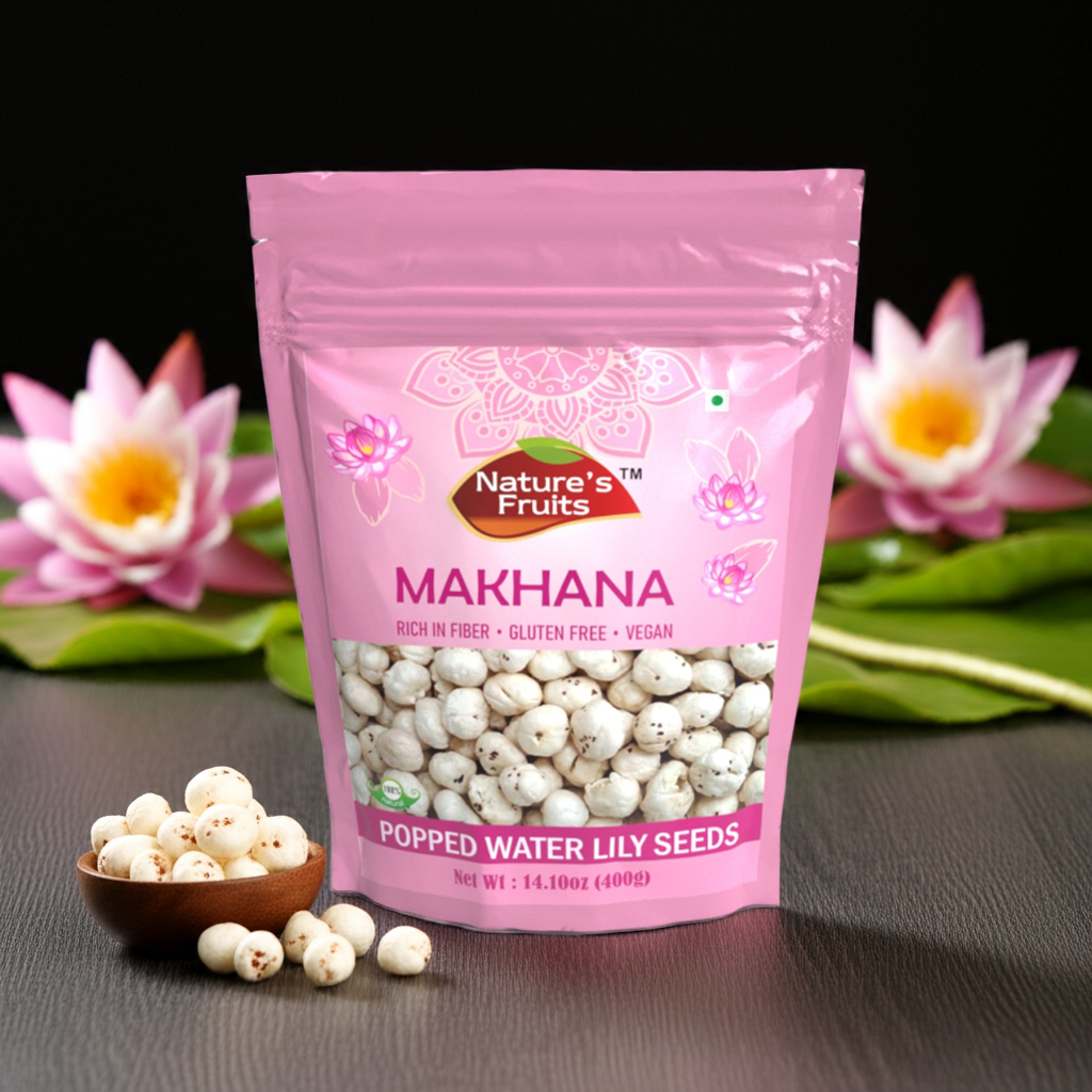 Makhana (Popped Water Lily Seeds)