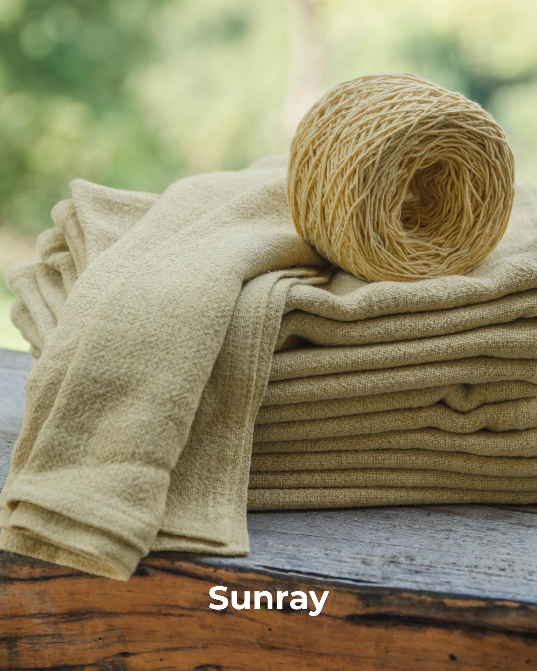 Naturally Dyed Tea Towel
